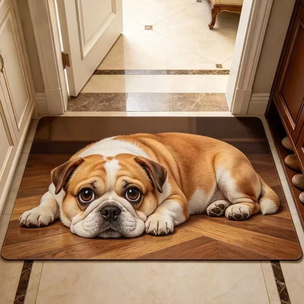 Quick Dry Diatomite Bath Mat - Alfombra de entrada antideslizante con diseño