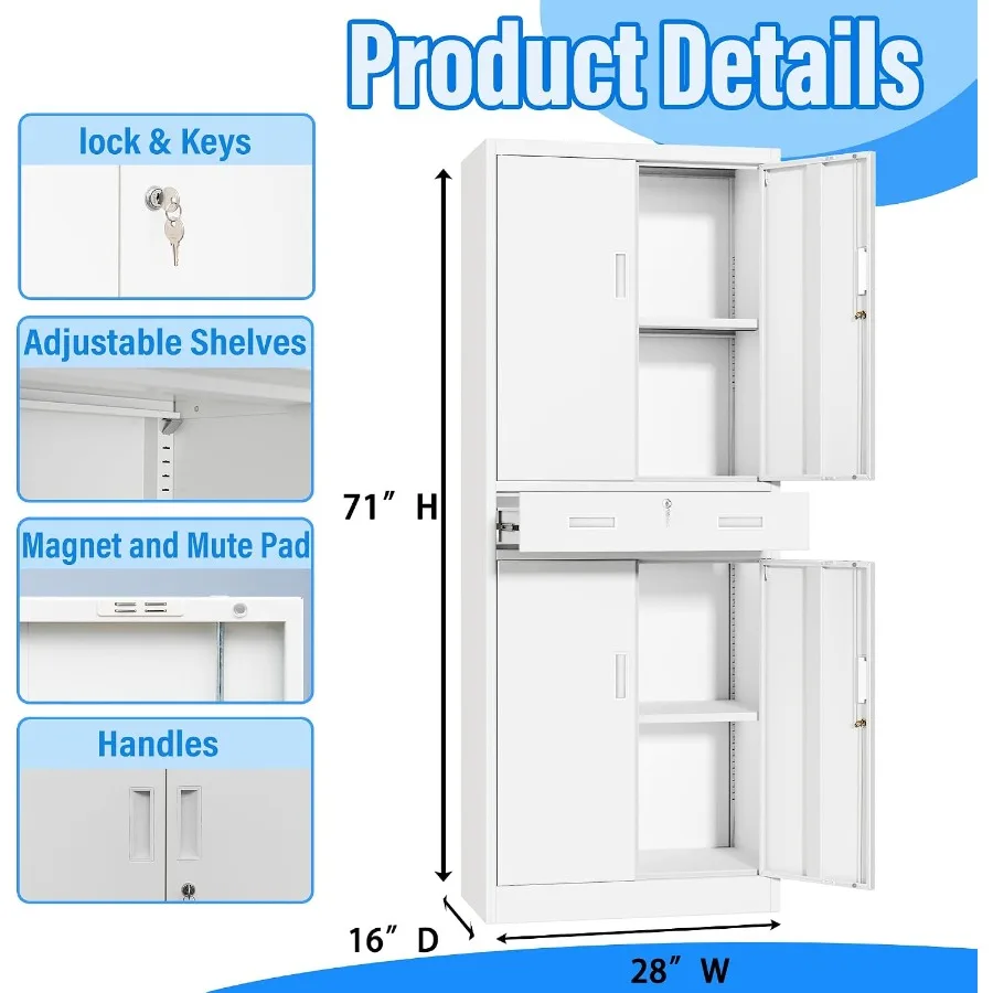 Armario metálico multiusos par - Storage & Organization reseña y precio