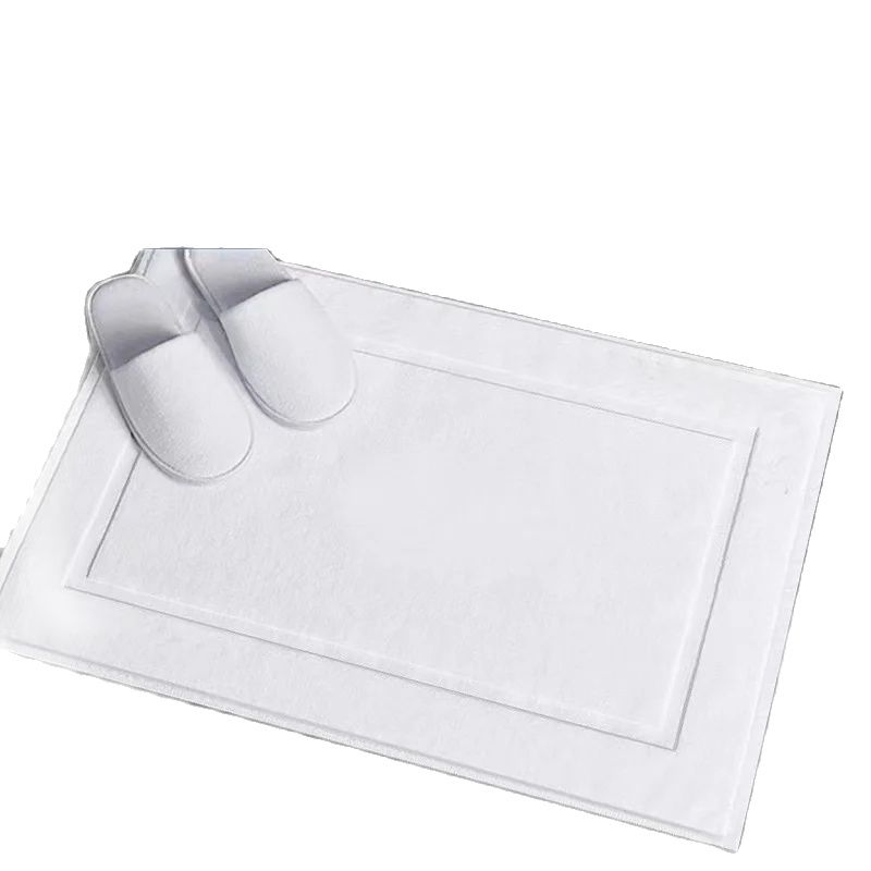 Toalla de suelo blanca gruesa  - Quick Dry Diatomite Bath Mat reseña y precio