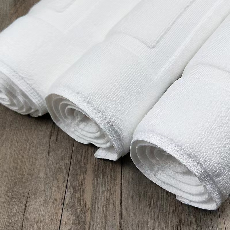 Toalla de suelo blanca gruesa  - Quick Dry Diatomite Bath Mat reseña y precio