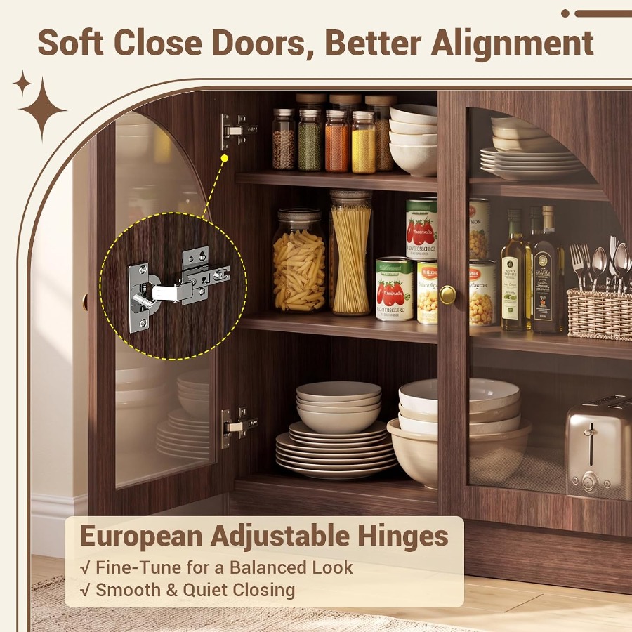 31.5 Aparador tipo buffet para - Storage & Organization reseña y precio