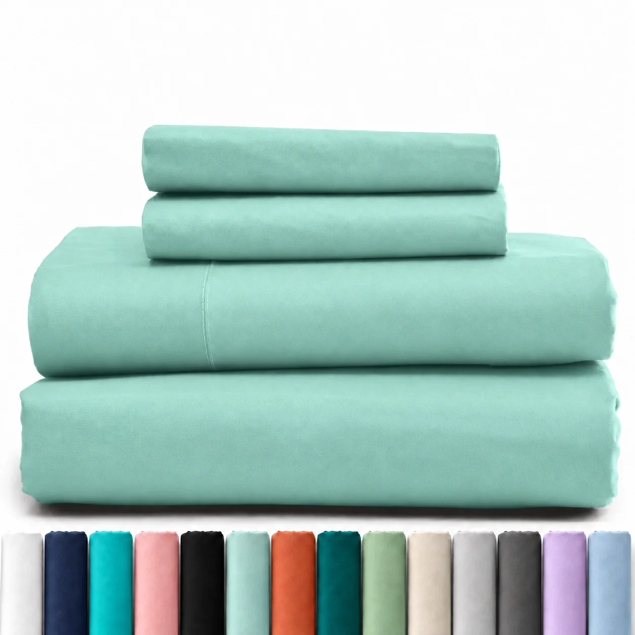 Juego de sábanas, sábanas tran - Fitted Bed Sheets Deep Pocket reseña y precio