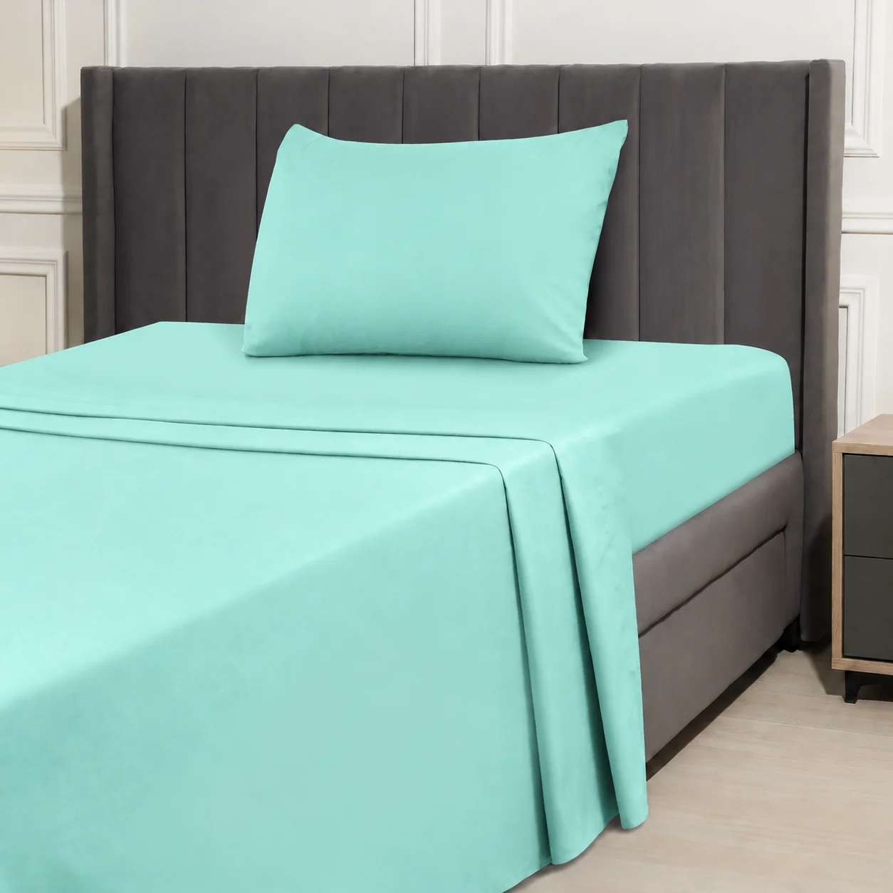 Juego de sábanas, sábanas tran - Fitted Bed Sheets Deep Pocket reseña y precio