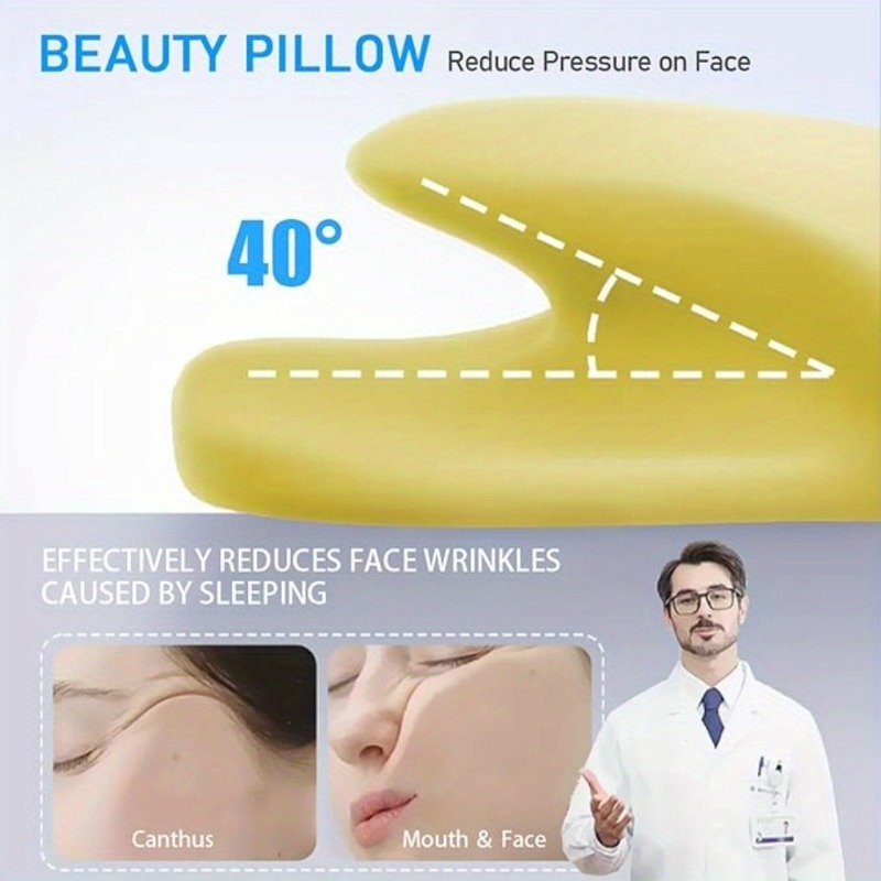 Almohada Cervical ergonómica d - Memory Foam Orthopedic Pillow Neck Pain reseña y precio