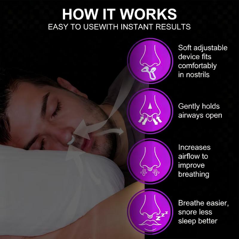 【3 Tamaños de Clip Nasal de Si - Anti Snore Contour Pillow reseña y precio