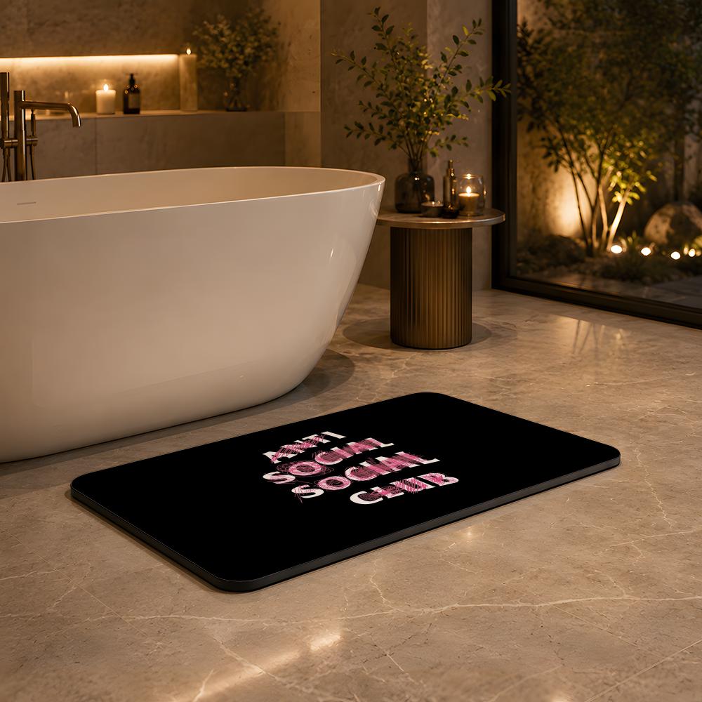 Alfombrilla de diatomita Fashi - Quick Dry Diatomite Bath Mat reseña y precio