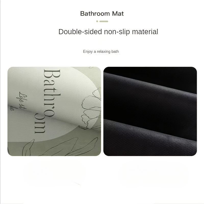 Alfombra de Entrada Cuadrada d - Quick Dry Diatomite Bath Mat reseña y precio
