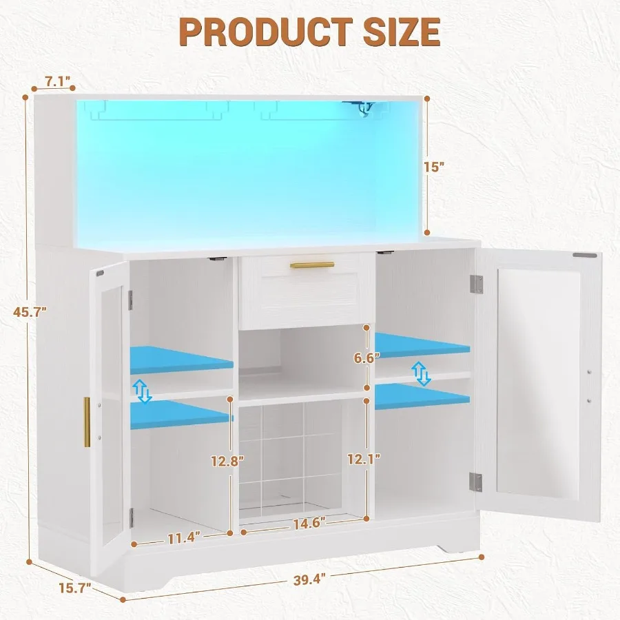 Mueble para bar de café con il - Storage & Organization reseña y precio