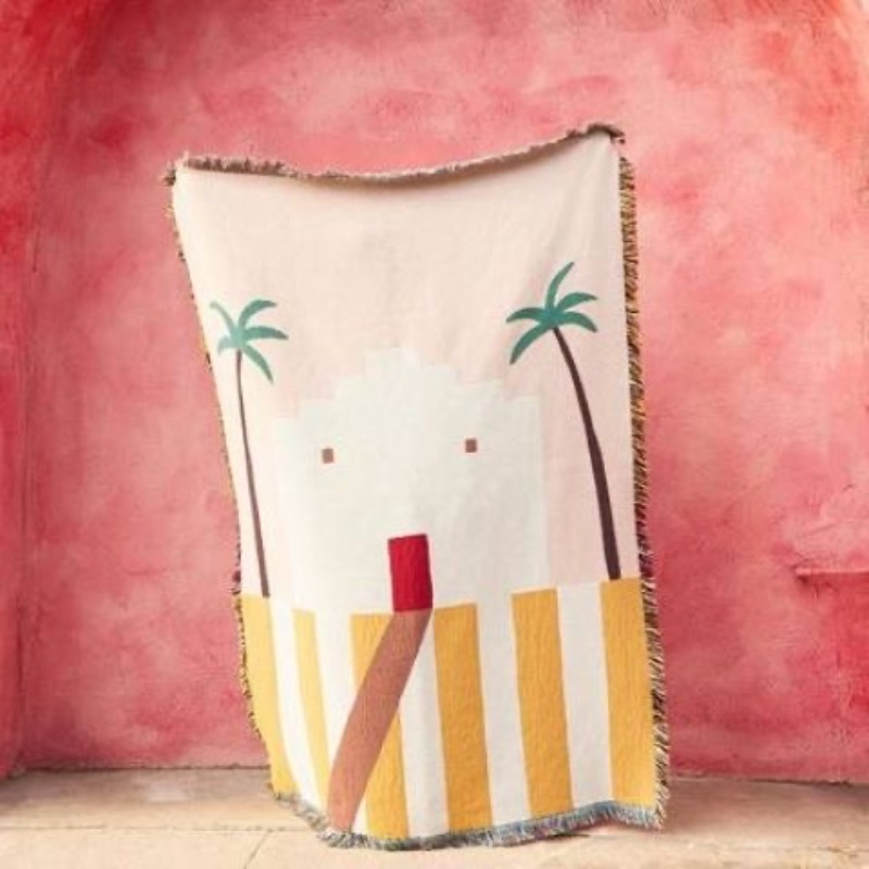 Manta textil con diseño de cas - Boho Throw Blanket Fringe reseña y precio